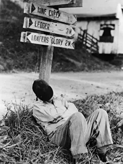 Only Mature Men Prints: Roadside Rest