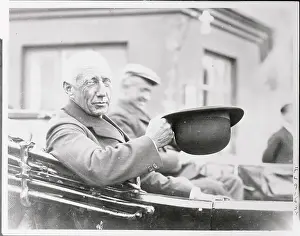 Roald Amundsen Riding in Car