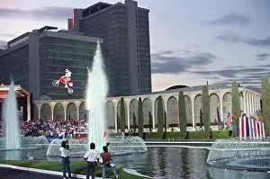 Daredevil Prints: Robbie Knievel Jumping his Motorcycle