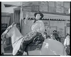Allen Prints: Robert Allen Riding Horse