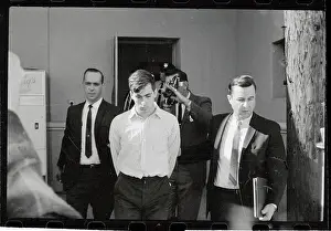 Mesa Prints: Robert B. Smith Being Escorted
