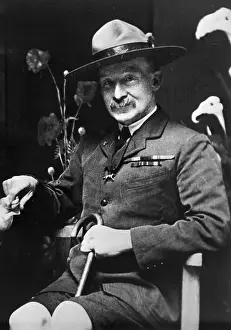 Founder Prints: Robert Baden-Powell In Boy Scout Uniform