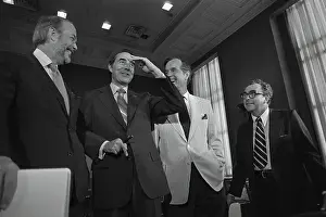 Robert Dole Laughing with Colleagues