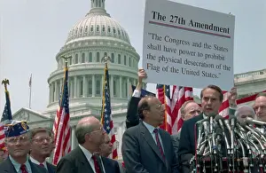 Constitution Prints: Robert Dole Speaking at Rally
