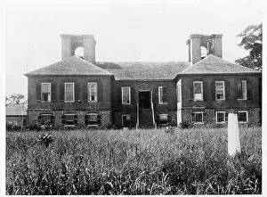 Virginia Prints: Robert E Lee birthplace at Stratford Hall Plantation In Virginia