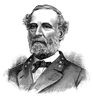 Major General Prints: Robert E. Lee, Commander at confederate army of Northern Virginia