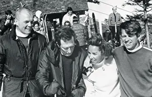 Robert and Ethel Kennedy Having Fun With Friends