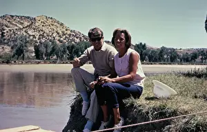 Robert F. and Ethel Kennedy on Riverbank