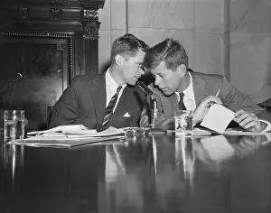 Robert F. and John F. Kennedy