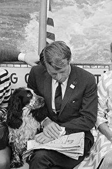 Robert F. Kennedy and His Dog