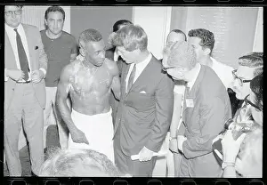 Pele Prints: Robert F. Kennedy Embracing Pele