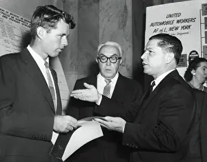 Robert F. Kennedy and Jimmy Hoffa
