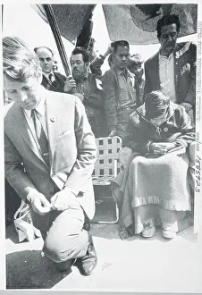 Delano Prints: Robert F. Kennedy Kneeling At Mass