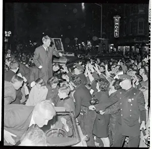 David Anthony Kennedy Prints: Robert F. Kennedy Making a Tour