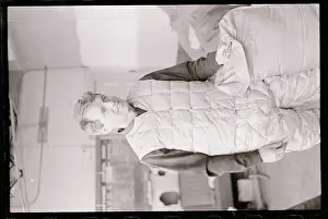 Whitehorse Prints: Robert F. Kennedy Preparing for Yukon Weather