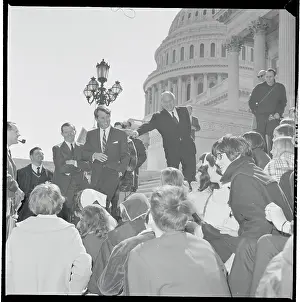 Jacob K Prints: Robert F. Kennedy Speaking on Capitol Steps