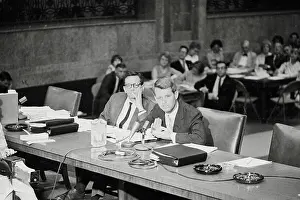 Robert F. Kennedy Testifying to Senate