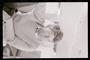Whitehorse Prints: Robert F. Kennedy Wearing Sweater Before Landing in Yukon