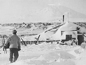 Robert Falcon Scott's Campsite Before Expedition
