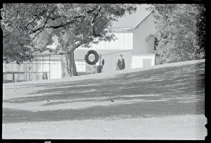 Mclean Prints: Robert Francis Kennedy Jr Walking Around Estate
