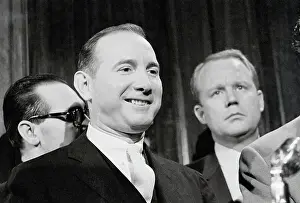 Robert G. Baker Speaking with Press