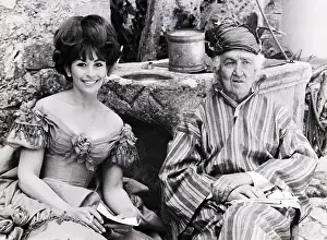 Lecturer Prints: Robert Graves On Set W/Director'S Wife