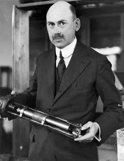 Robert H. Goddard With First Rocket