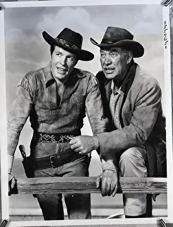 Television Prints: Robert Horton And Ward Bond