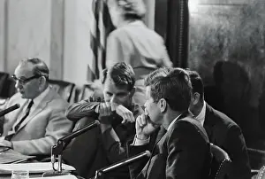 Robert and John Kennedy talking