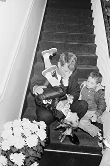 Glen Cove Prints: Robert Kennedy and Daughter Kerry