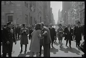 Robert Kennedy Embracing his Sister