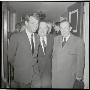 Wagner Jr Prints: Robert Kennedy, Harry Van Arsdale, and Robert F. Wagner