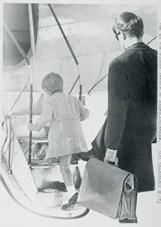 Robert Kennedy Helping John Kennedy Jr