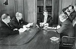 Robert Kennedy Being Interviewed