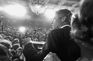 Robert Kennedy at Podium