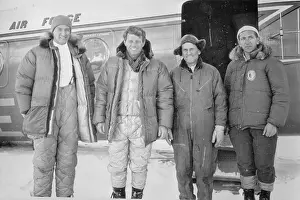 Robert Kennedy Posing With Expedition Members