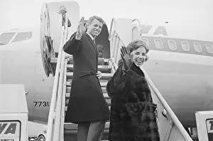 Robert Kennedy and His Wife Ethel