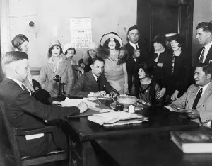 Investigating Prints: Robert M. Woodward Questioning Women