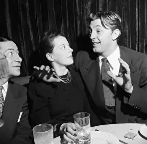 Robert Mitchum and Wife at El Morroco