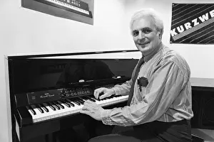 Robert Moog With Synthesizer