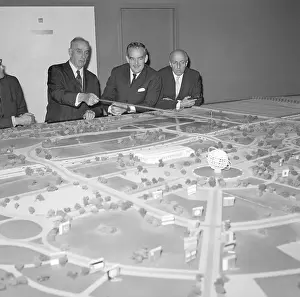 Robert Moses with Leaders of Monaco