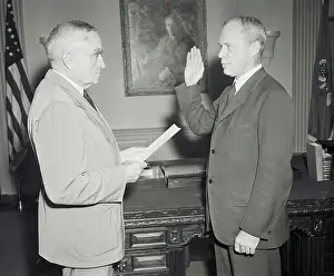 Patterson Prints: Robert Patterson Raising Right Hand
