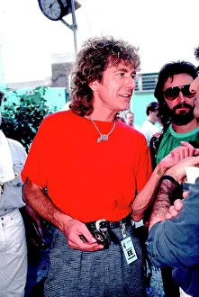 Iconic Concert Prints: Celebrate the Unforgettable Music Event That United the World: Robert Plant At Live Aid