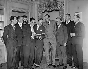 Robert Ripley and George Gershwin Being Honored