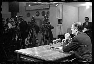 Pentagon Prints: Robert S. McNamara at Press Conference