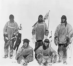 South Pole Prints: Robert Scott & South Pole Expedition