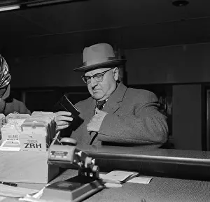 Robert Servatius Buying Train Ticket