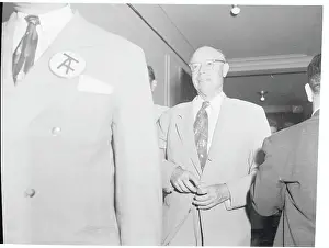 Robert Taft Waiting for Elevator