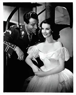 Robert Taylor And Vivien Leigh In Waterloo Bridge