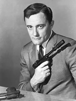Handgun Prints: Robert Vaughn as Napoleon Solo